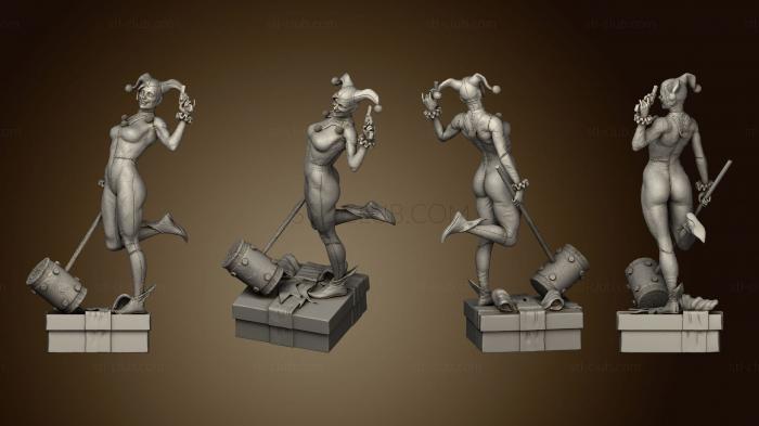 3D model Harley Quinn 14 scale statue (STL)