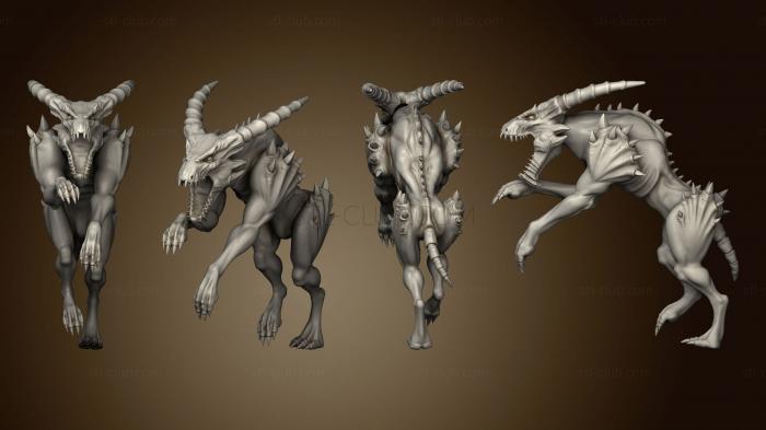 3D model hellhound 18 (STL)