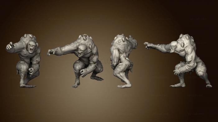 3D model Hive Controled Zombie Reaching (STL)