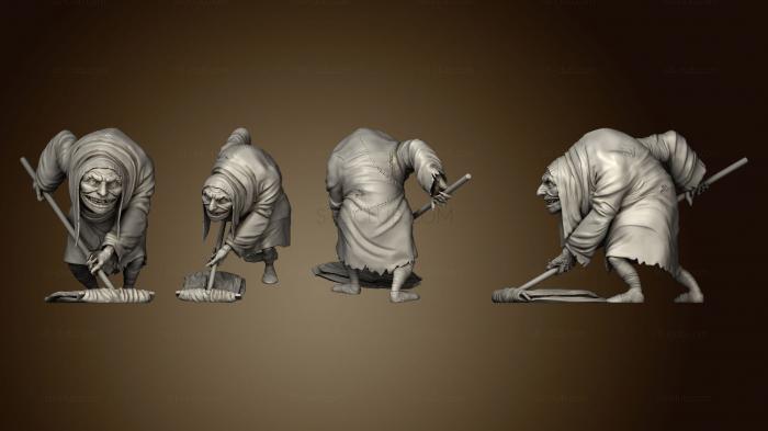 3D model Hunchback Wiping Floor (STL)