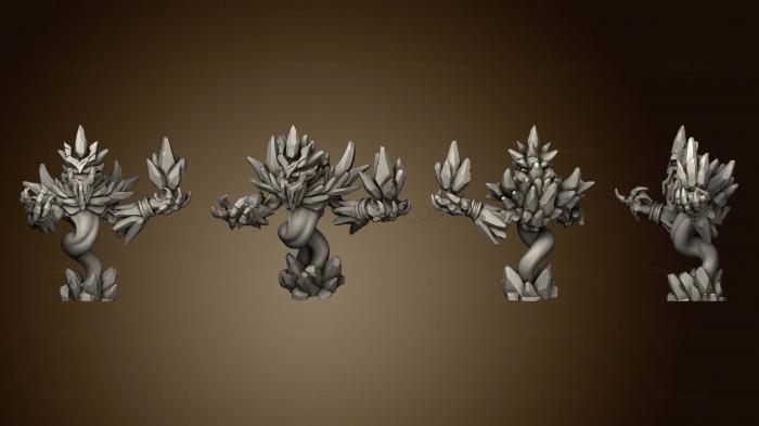 3D model Ice Elemental 02 (STL)