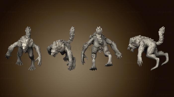 3D model Into the Woods Werewolf 2 (STL)