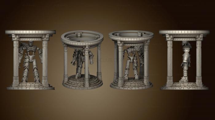 3D model Iron Golem Construction Station (STL)