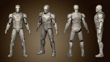 3D model Iron Man Armor ABS (STL)