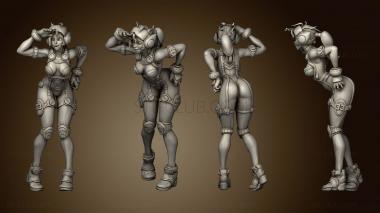 3D model Jane alternative pose (STL)