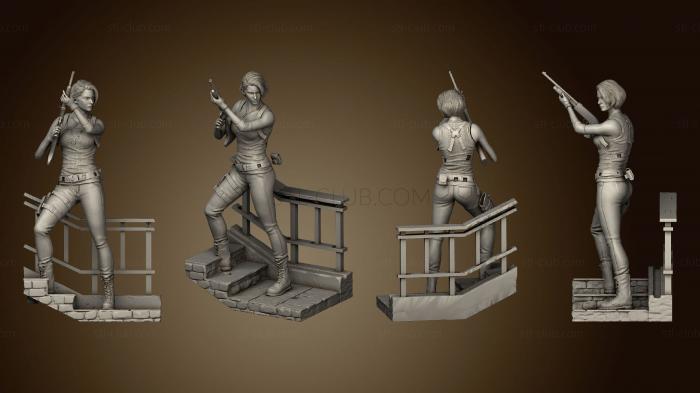 Jill Valentine Statue Resident Evil 3