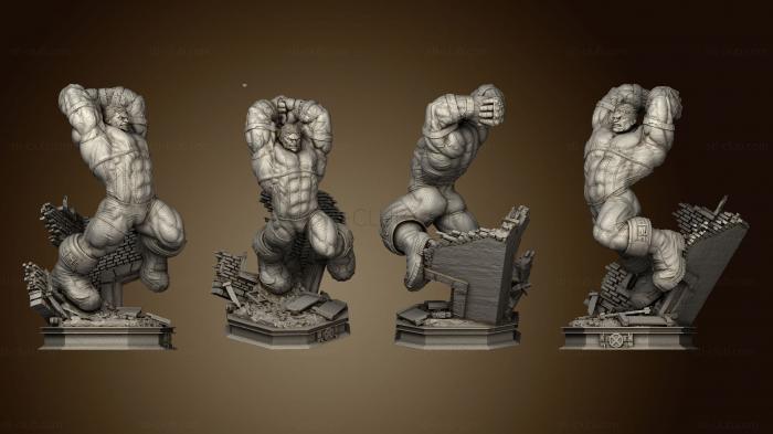 3D model Juggernaut Statue 2 (STL)