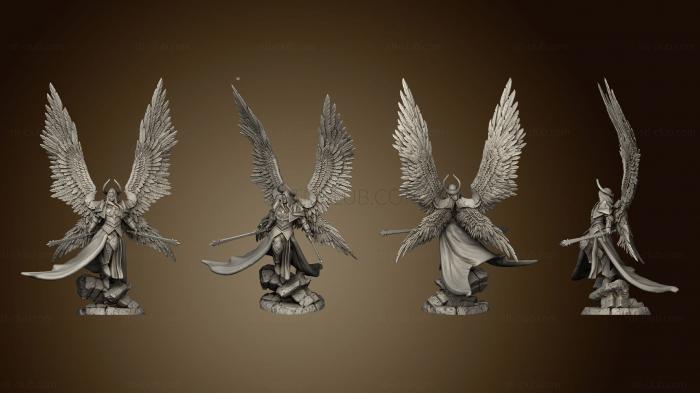 3D model Justiciar Angel Female 1 002 (STL)