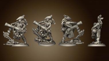 3D model Mad Wren Cannoner (STL)