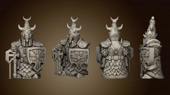 3D model Maghmorin Warrior Statue 2 (STL)