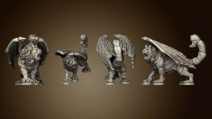 3D model Manticore Whole (STL)