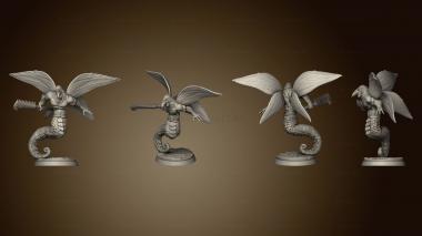 3D model Maori Mythos Manaia 02 base (STL)