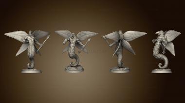 3D model Maori Mythos Manaia 03 base (STL)