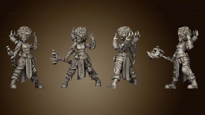 3D model Mech Sorceress A (STL)