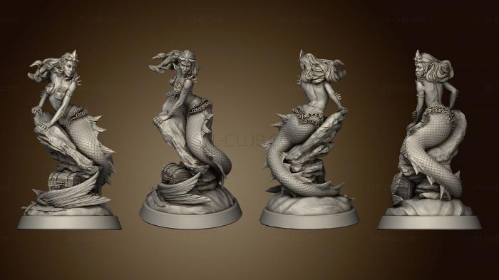 3D model Mermaid (STL)