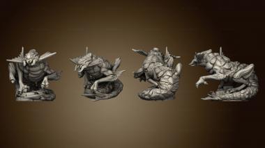 3D model Monsters of the Deep Corroder Beast 2 (STL)