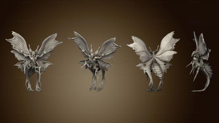 3D model Moth Warrior Male (STL)