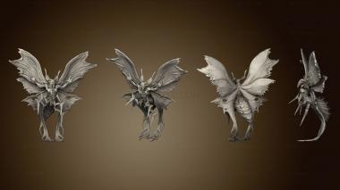 3D model Moth Warrior Male (STL)