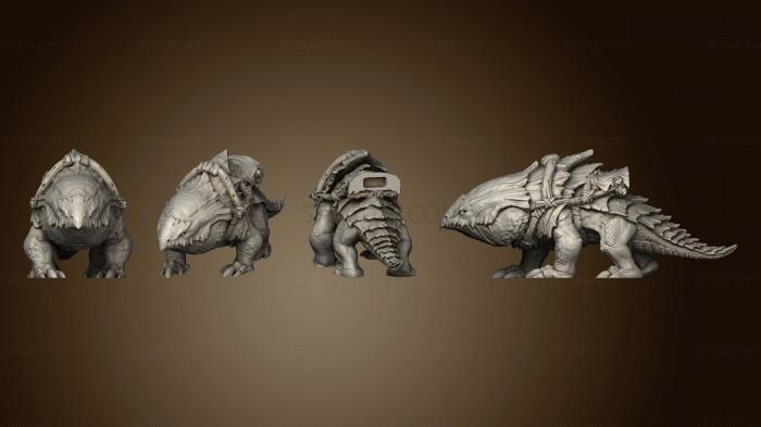 3D model Norse Raiders Bulette Mount Large (STL)