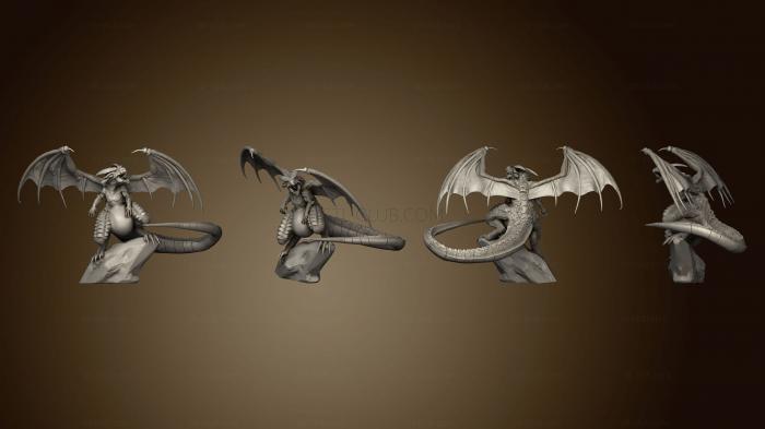 3D model Norse Raiders Fafnir Roar v 1 Large (STL)