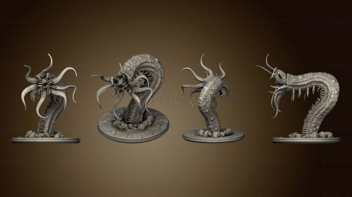 3D model Nyarlathotep and Chthonian (STL)