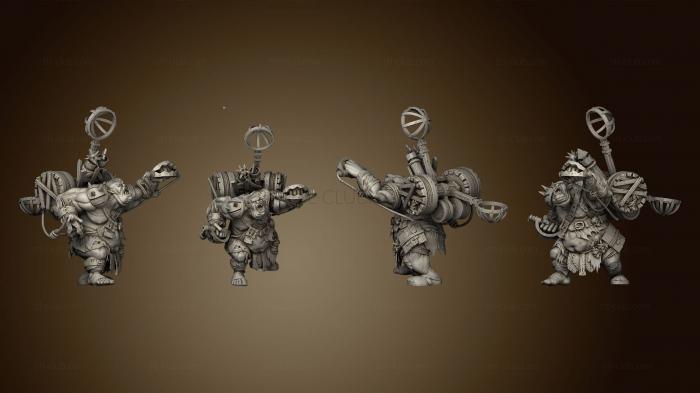 3D model Orc Boss body (STL)