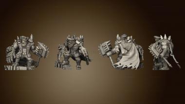 3D model ORK WARBOSS ATTACK SQUIG 002 (STL)