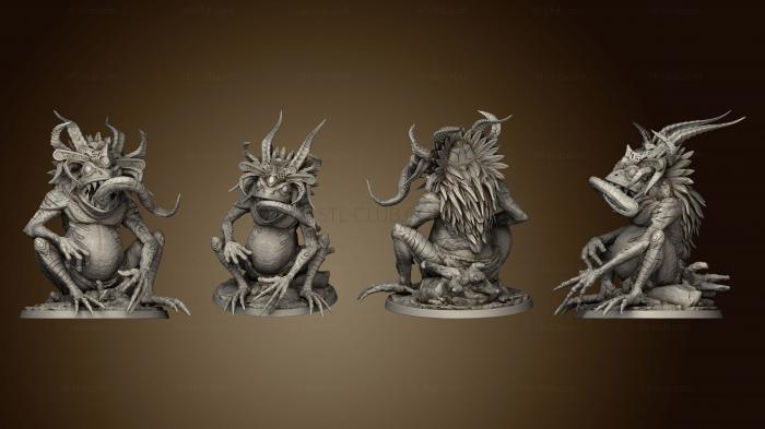 3D model Pantheon of Aztecs Cueyatl base leader (STL)