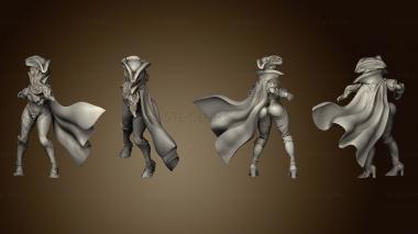 3D model Pirate pin up 1 (STL)