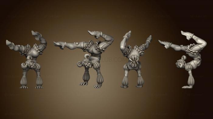 3D model Plague Carnival Cheerleader 1 (STL)