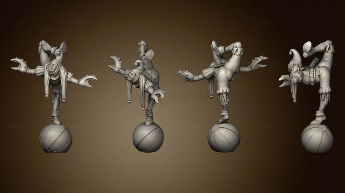 3D model Plague Carnival Cheerleader 3 (STL)