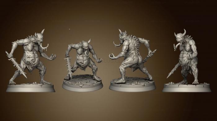 3D model Plague Demons (STL)