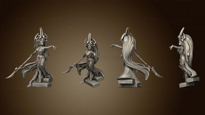 3D model Queen Malferian no wings 002 (STL)