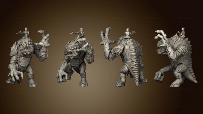 3D model Rancor Boba Fett (STL)