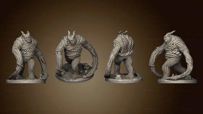 3D model rope golem (STL)