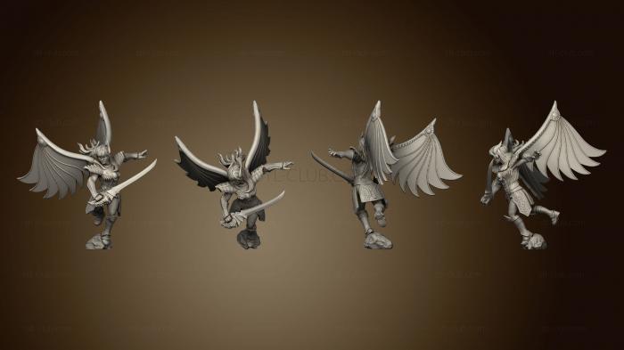 3D model Rose winged (STL)