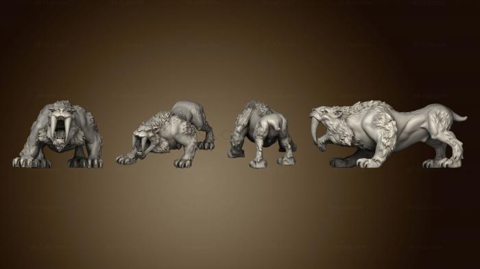 3D model Saber Tooth Basic 1 (STL)