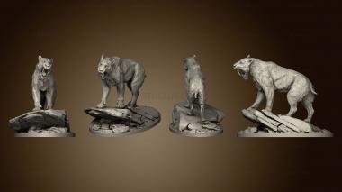 3D мадэль Населитель Smilodon (STL)