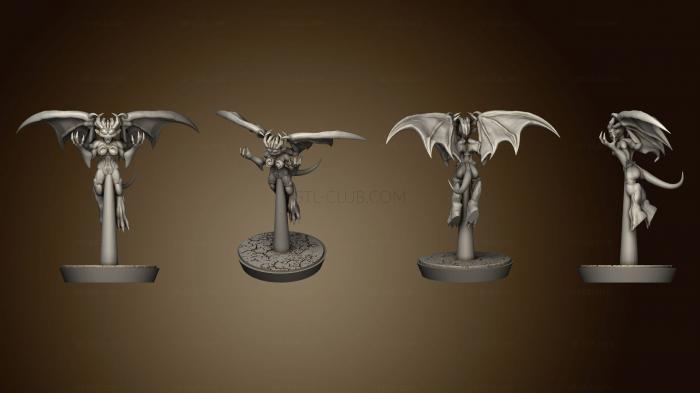 3D model Snake Winged Demons 1 (STL)