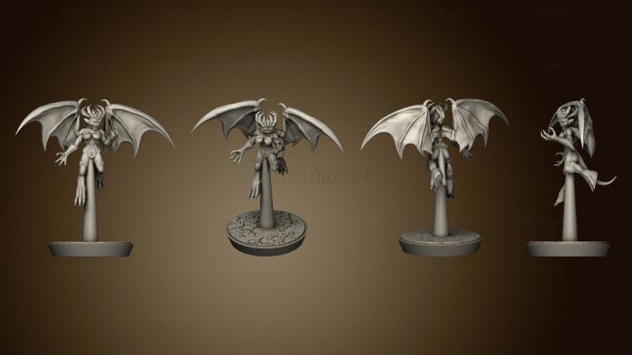 3D model Snake Winged Demons 2 (STL)