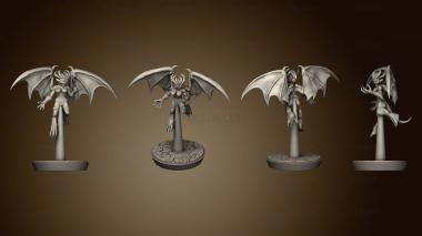 3D model Snake Winged Demons 2 (STL)