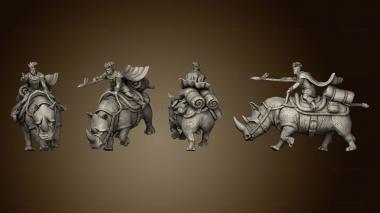 3D model Spear Rider Rhino Mount Large (STL)