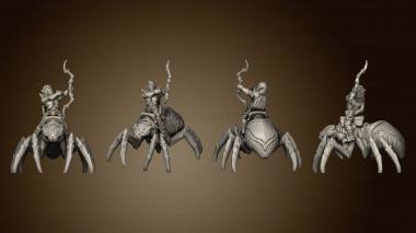 3D model Spider Mounted Warrior (STL)