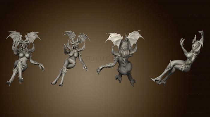 3D model Succubus Queen w 23 (STL)