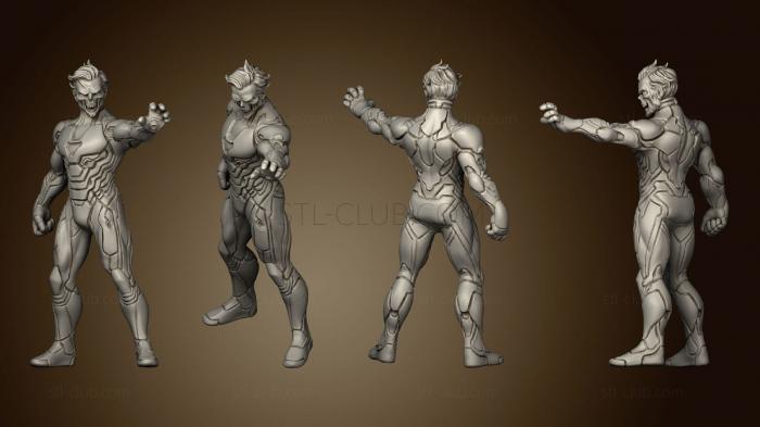 3D model Super Zombies 01 (STL)