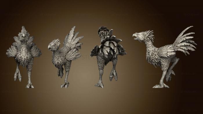 3D model Terror Bird Running Large v 3 (STL)