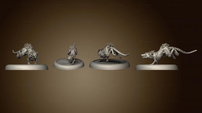 3D model The Cult of Yurei Plague Rats 1 (STL)