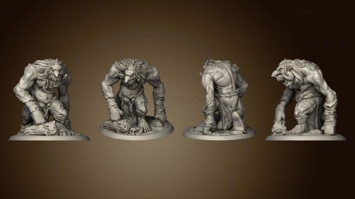 3D model The Horde Trolls Set of 2 (STL)