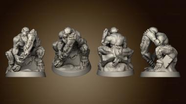 3D model The Undead Ghouls Set of 3 2 (STL)