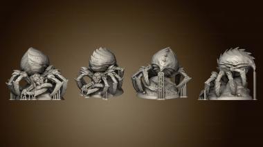 3D model The Wilderness Giant Spiders Set of 3 02 (STL)